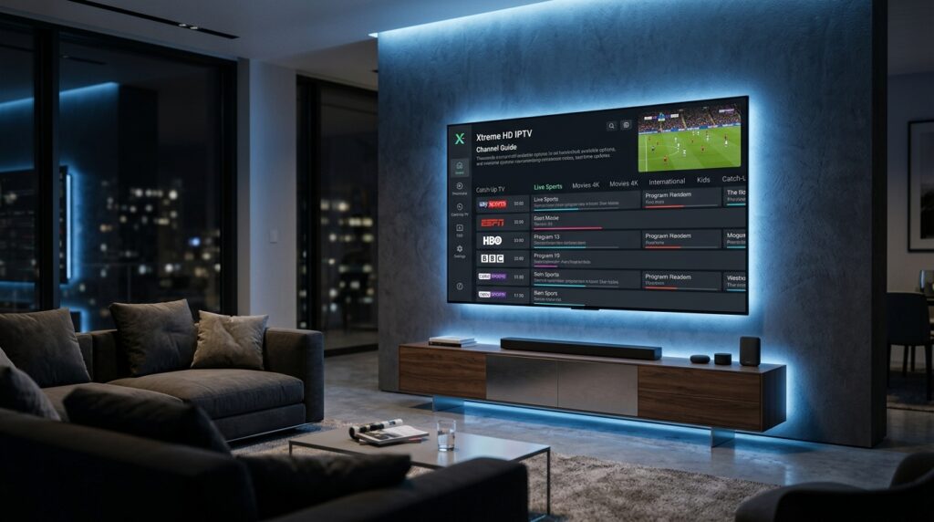 xtreme hd iptv channel guide