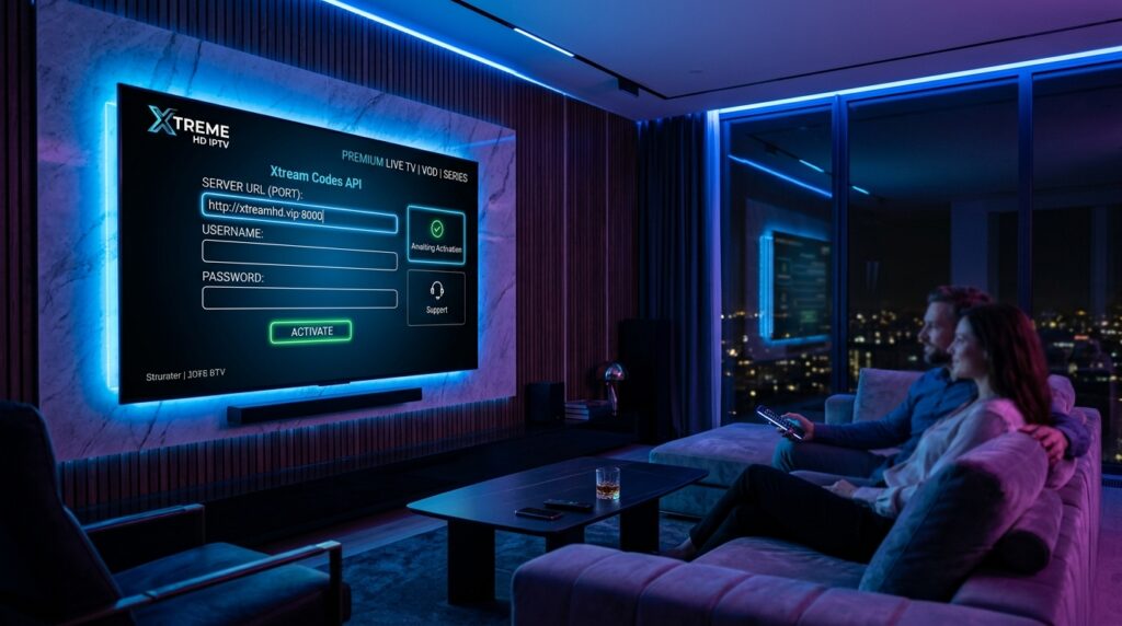 xtreme hd iptv code