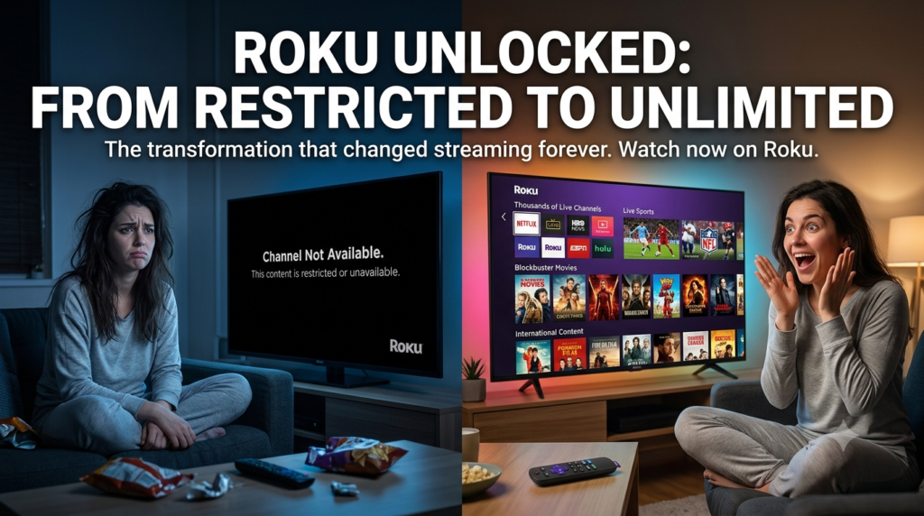 Xtreme HD IPTV on Roku setup unlocking live TV channels and streaming content
