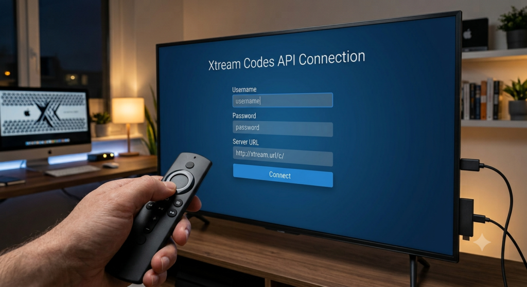 Amazon Firestick setup screen showing Developer Options and Downloader app before installing Xtreme HD IPTV on Firestick.