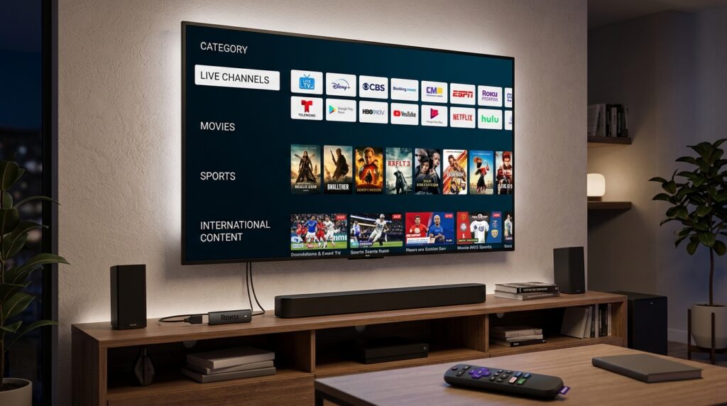 Understanding how Xtreme HD IPTV works on Roku devices