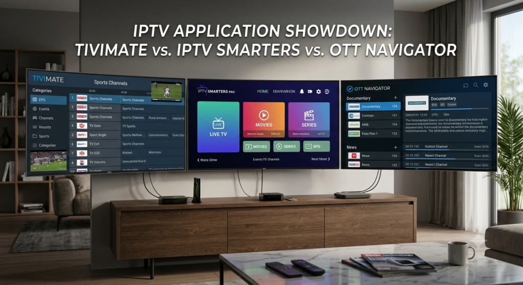 Best IPTV player applications for Xtreme HD IPTV EPG functionality