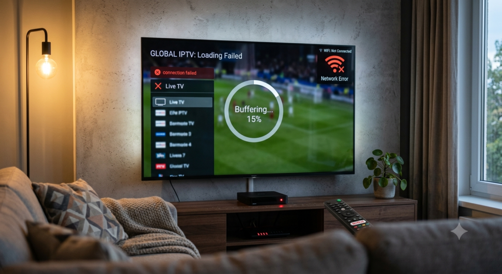 Common causes of Xtreme HD IPTV not working