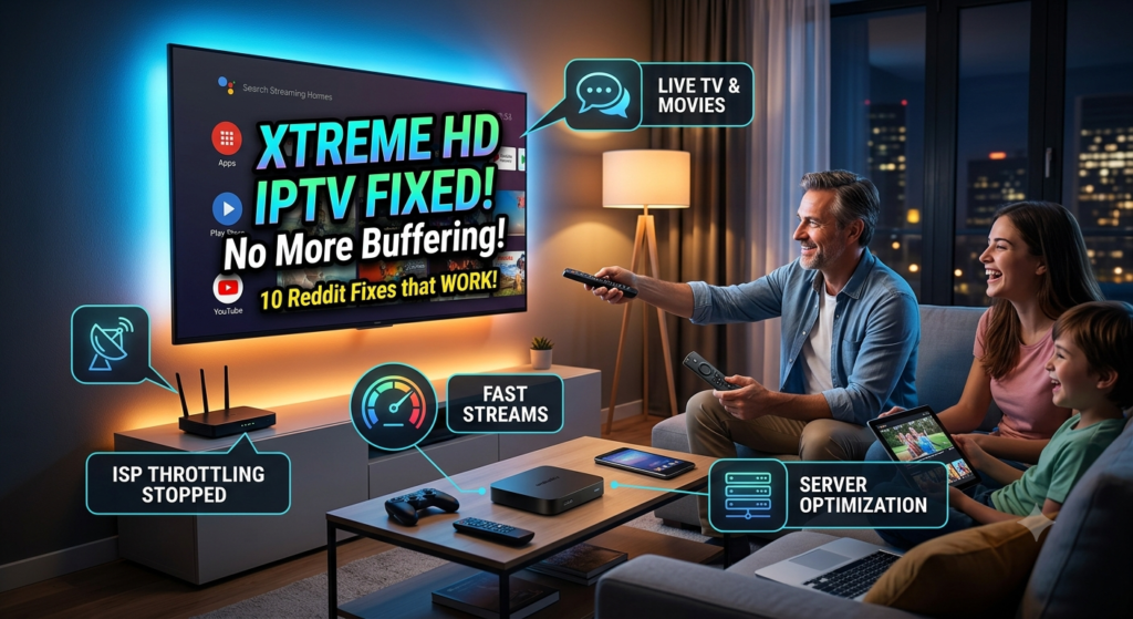 xtreme hd iptv not working common causes and fixes
